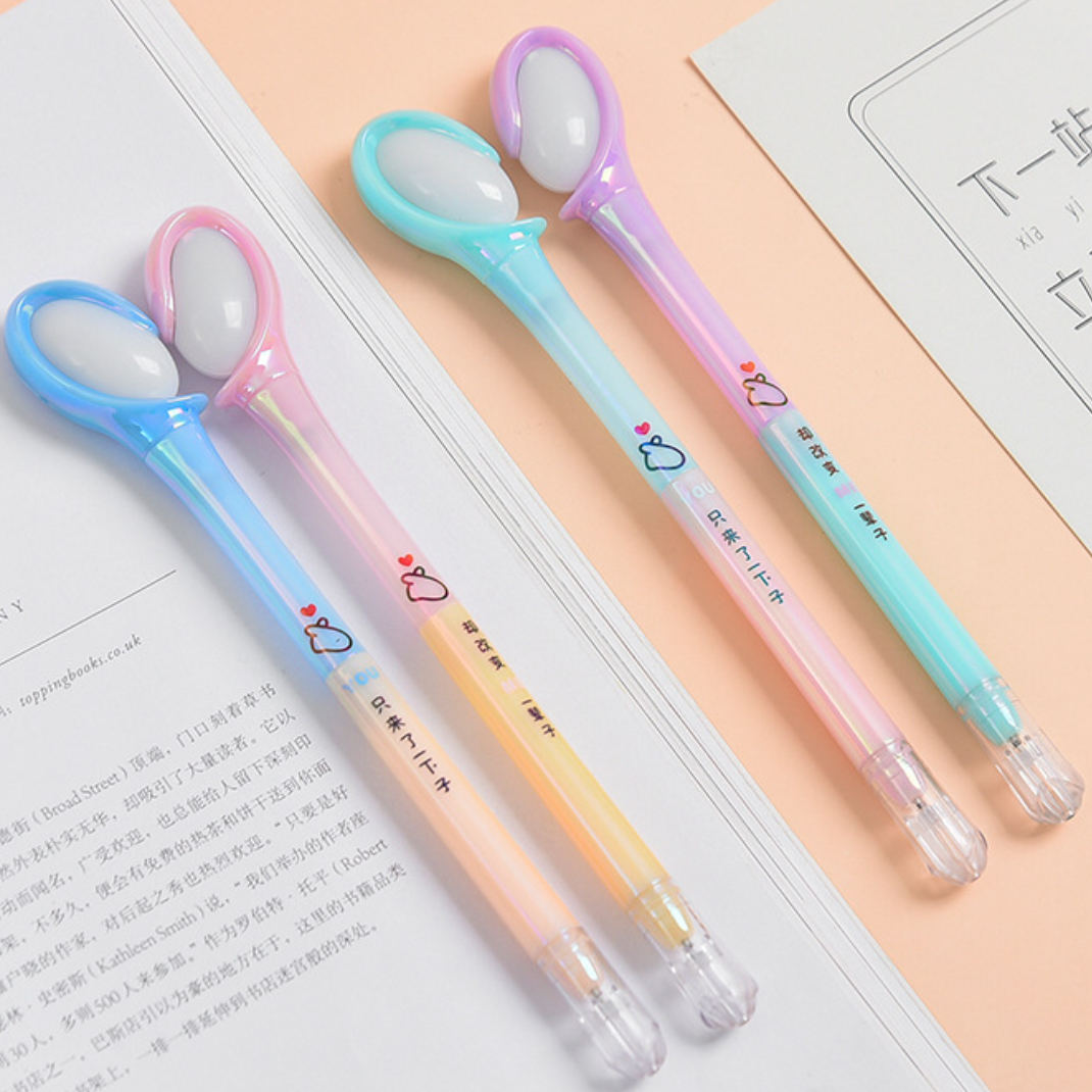 カップル用　光るボールペン2本セット｜ハートを近づいたら自動的に光る|undefined
