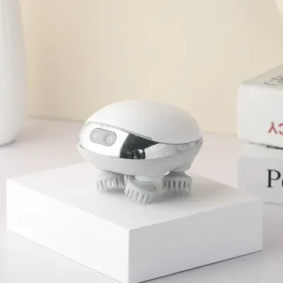 自宅で手軽にヘッドスパ 電動頭皮ブラシ｜頭皮 フェイスケア ヘッドスパ ブラシ 頭皮ケア 頭皮ブラシ 美顔器 コンパクト 健康  防水 美容
