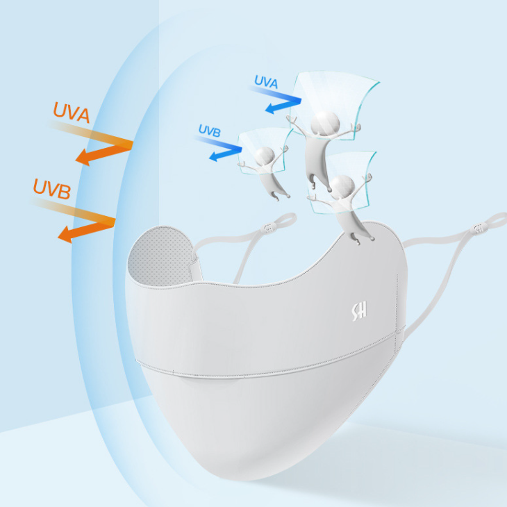 UVカットマスク｜シルクは人の肌に最も近い天然繊維のため、第二の肌ともいわれています。長時間使用しても肌への刺激が少なく、敏感肌の方におすすめのマスクです|undefined