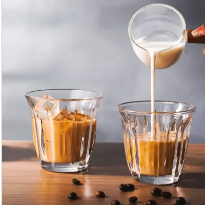 コーヒーカップ透明強化ガラス｜耐熱コーヒーカップ ティーカップ ガラスカップ グラス 食洗機対応