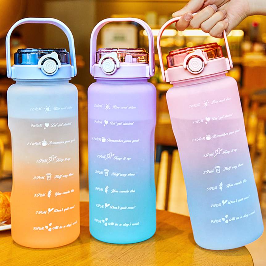 カラフル大容量水筒1,500ml（シールなし）｜オシャレな外観 エレガントなデザイン どこにでも持ち運びができます|undefined