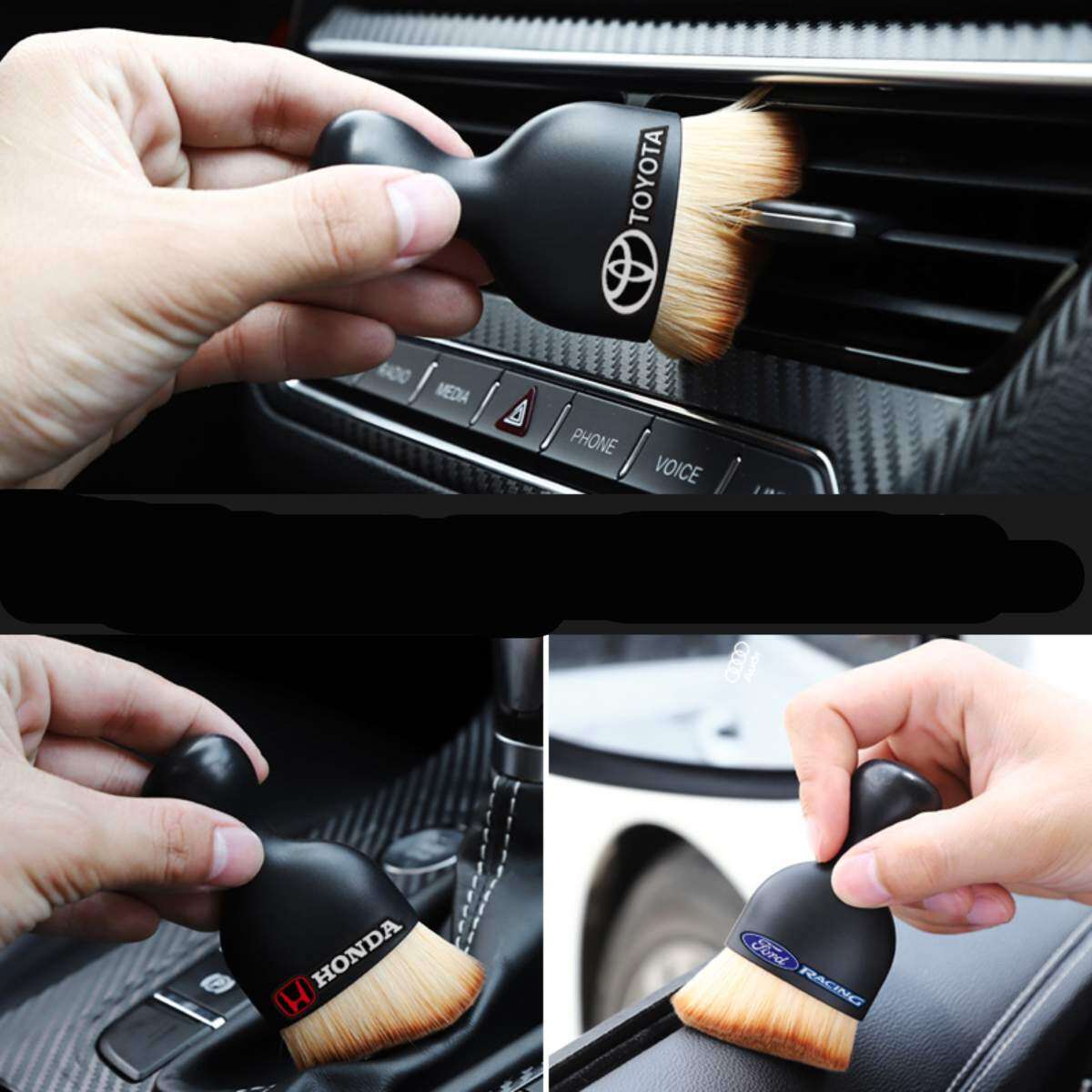 洗車ブラシ｜柔らかい 換気口 掃除用　小さく、収納や持ち運びが簡単で、非常に使いやすく　全車種対応|undefined