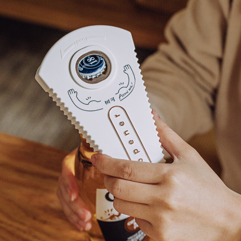 【樹可】多機能オープンナー｜栓抜き・蓋開け 冷蔵庫に吸着可能|undefined