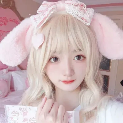 カチューシャ ｜うさぎ 耳 ・メイド服 ・髪飾り・リボン・コスプレ