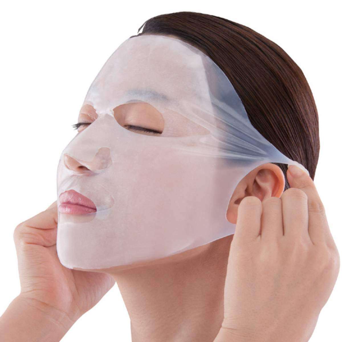  シリコン フェイス用マスク｜シートマスクの乾燥を防ぎ、サウナ効果で美容液を効果的に|undefined