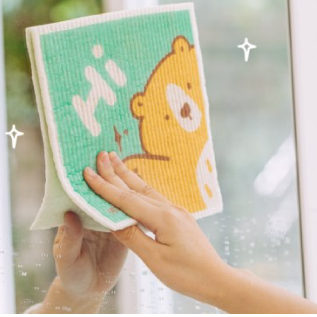 【樹可】かわいいお掃除スポンジ | 水を吸うと大きくて柔らかくなり、とても興味深いです。|undefined