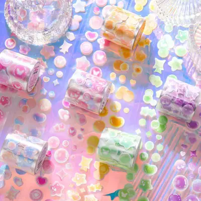 手帳シール｜手帳デコ・貼れるの紙素材 ・可愛い文房具・手作り用・DIY用・コラージュ素材