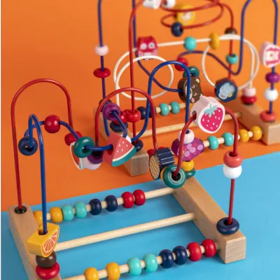 子供ビーズコースター知育玩具｜早期開発　立体的な空間認識能力の涵養にも効果がありそう　手眼調和、認識能力、創造力などを向上させる