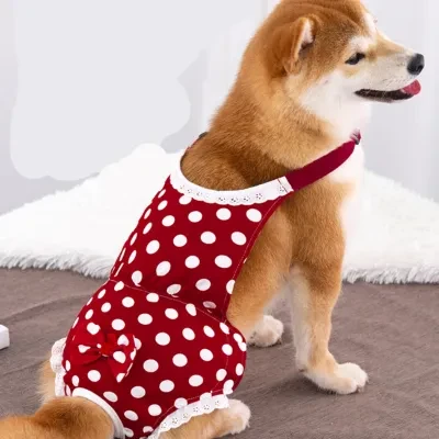 犬の生理パンツおむつカバー｜攪乱を防ぐ 安全ズボン 感染を防ぐ 発情期用