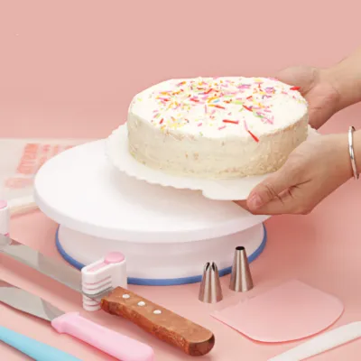 ケーキ装飾用回転台（10センチ）｜デコレーション・クーラー用ケーキスタンド