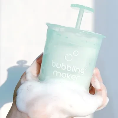 洗顔泡立て器｜瞬間に泡立て ポータブル シャワー・風呂・顔・シャンプー