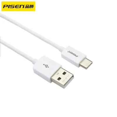 PISEN 充電ケーブル｜高速・ホワイト・接続簡単・USB・TYPE-C