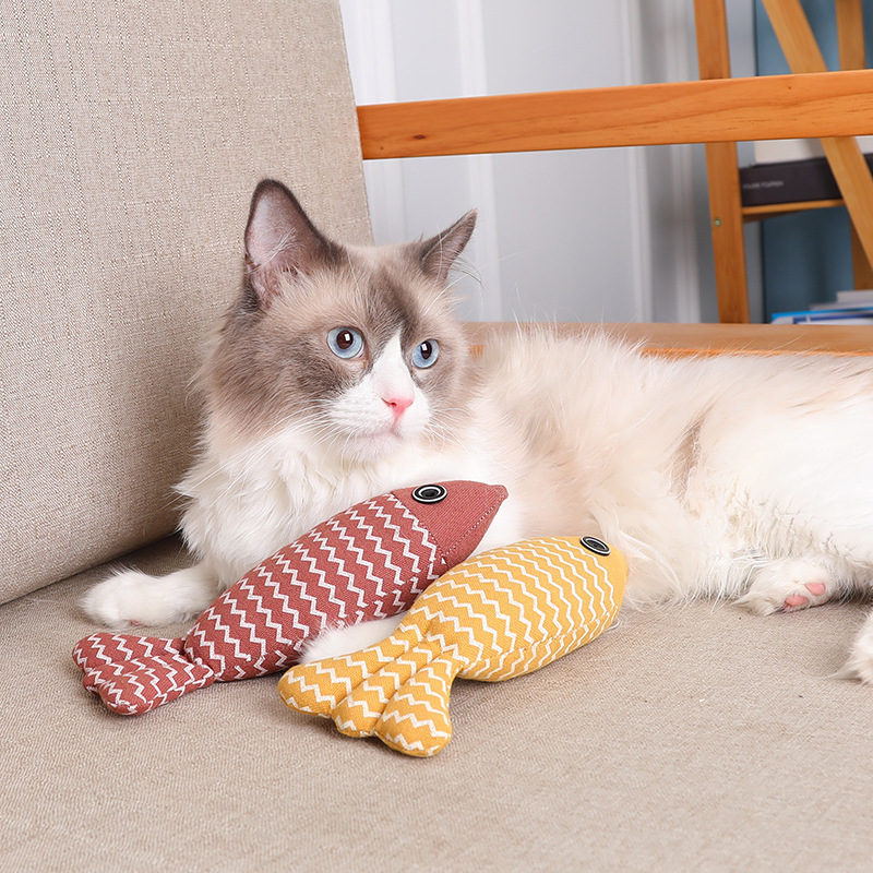 【KARA PET】魚 猫おもちゃ｜キャットニップのおもちゃ爪磨き おもちゃ 噛むおもちゃ