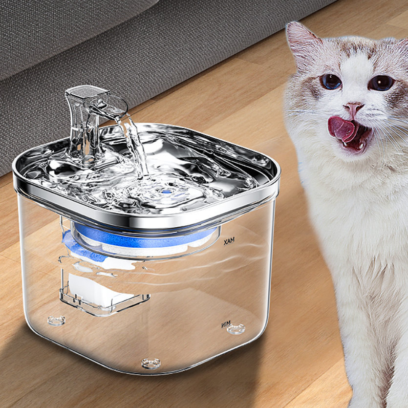 自動給水器 猫 犬 水飲み器|  自動水やり器 USB給電 浄水 循環式|undefined