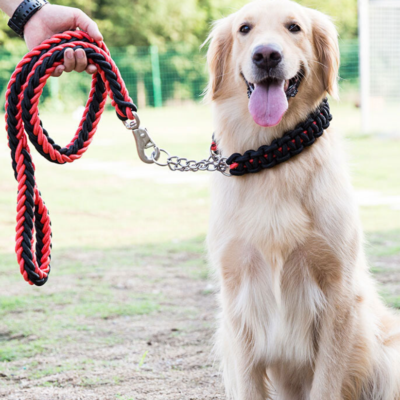 大型犬用リード｜訓練リード 頑丈な素材 飛び出し防止 滑り止め防止|undefined