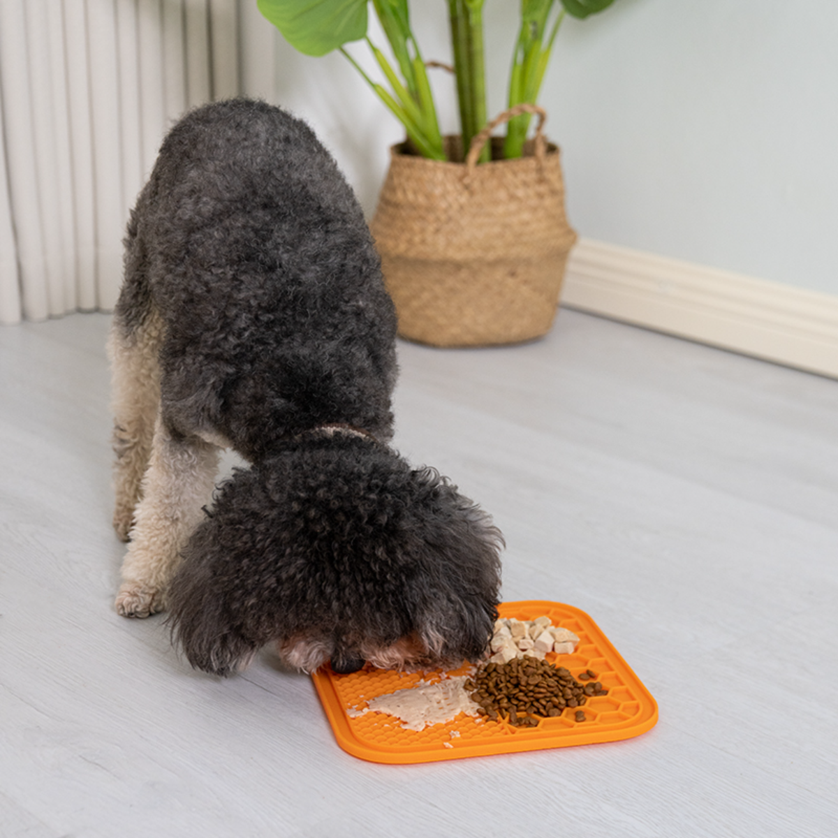 【KARA PET】犬 なめるパッド｜吸盤式 菓子をなめる スローフードトレーニング肥満を防ぐ|undefined
