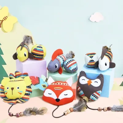 【KARA PET】タヌ猫のおもちゃ！自分で遊んでストレス解消！噛んで蹴って遊ぶ猫ボール！