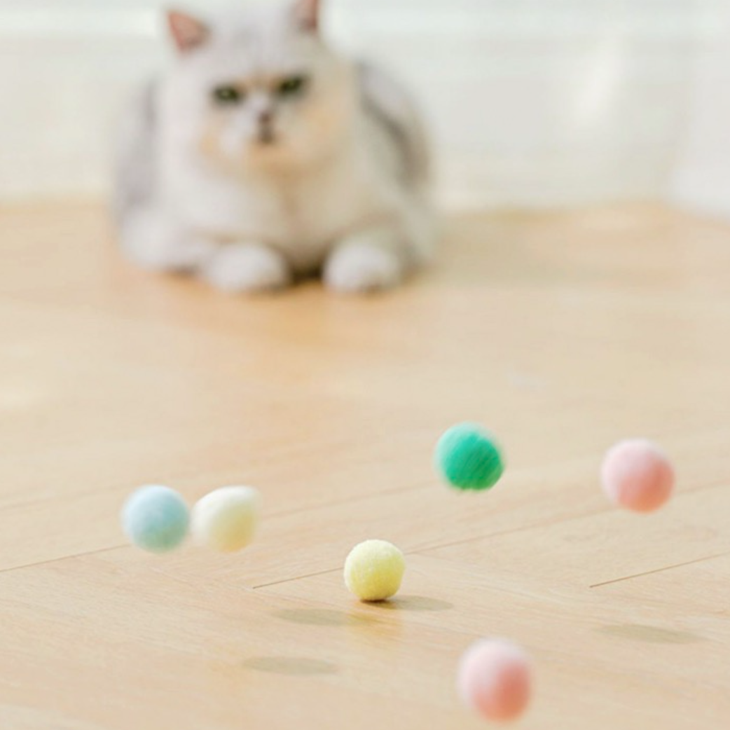 【KARA PET】猫のおもちゃボール｜自分で遊んで退屈しのぎ 噛んでも|undefined