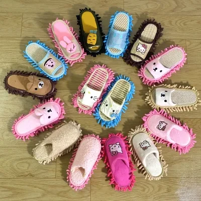 子供用 静音スリッパ｜シューサイズ19.5 お掃除スリッパ 取り外し可能