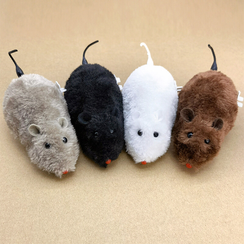 猫おもちゃ ねずみ |発条 噛むおもちゃ かわいい 猫じゃらし 運動不足解消 犬猫ダイエット  ペット玩具|undefined