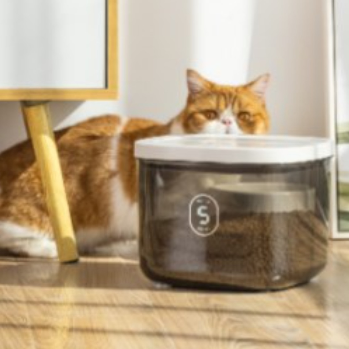 猫 犬 餌 食品 保存容器 密閉フードストッカー 防湿性と防虫性|undefined