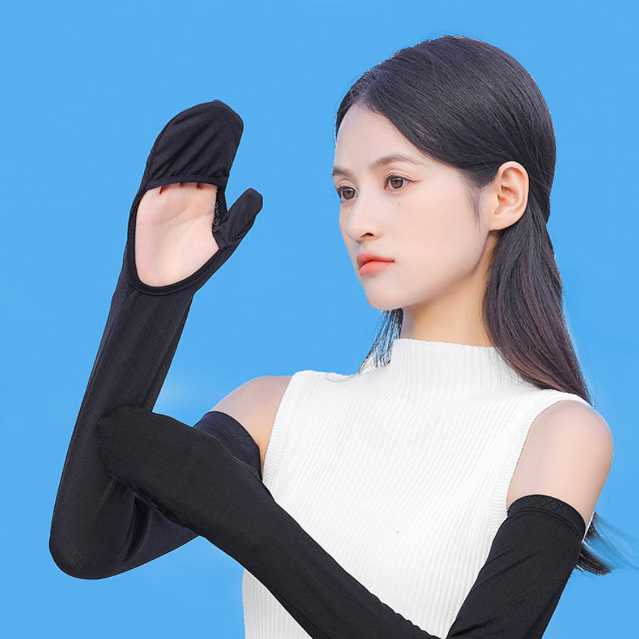 UV アームカバー ロング 接触冷感 UV レディース UVカット UV対策|undefined