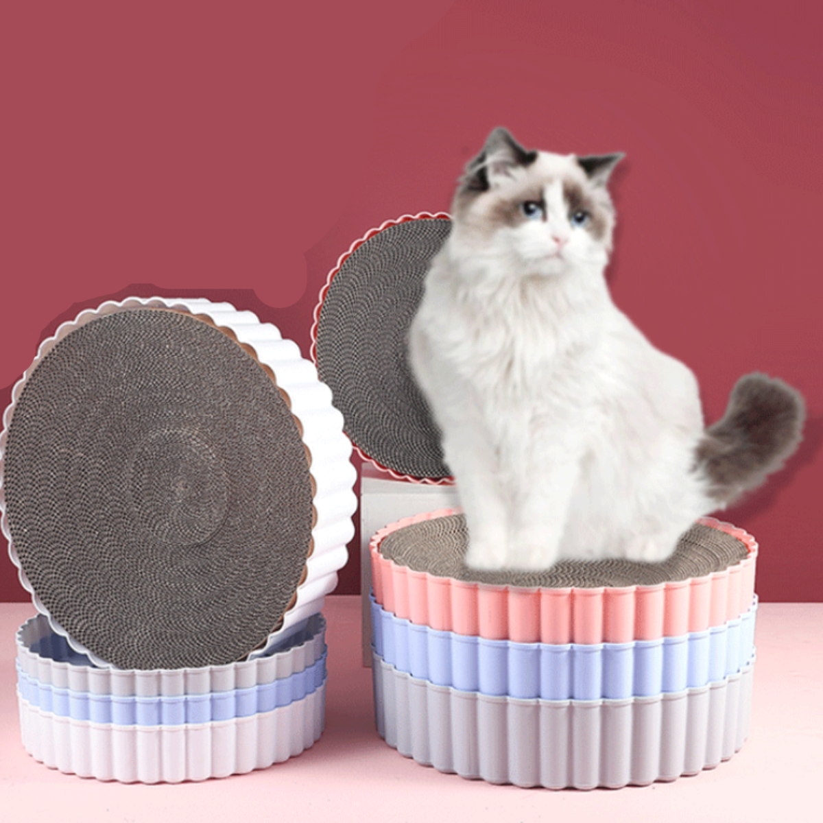 猫用爪とぎ| 幅31cm ワイド 強化ダンボール 高密度 猫スクラッチゃー|undefined