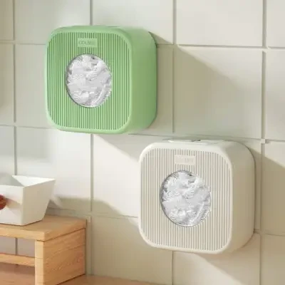 使い捨てラップ入れ収納ボックス｜壁掛けで便利！キッチンでもトイレでも使える！