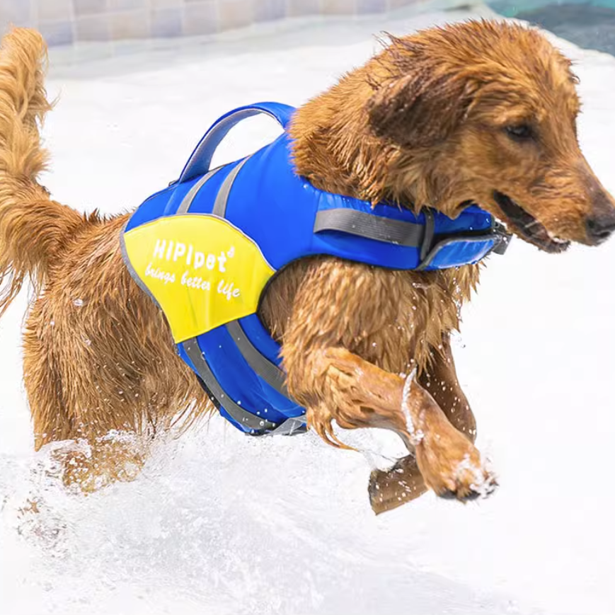 ペット犬用救命胴衣 | ライフジャケット 海水浴 プール 撥水性良い