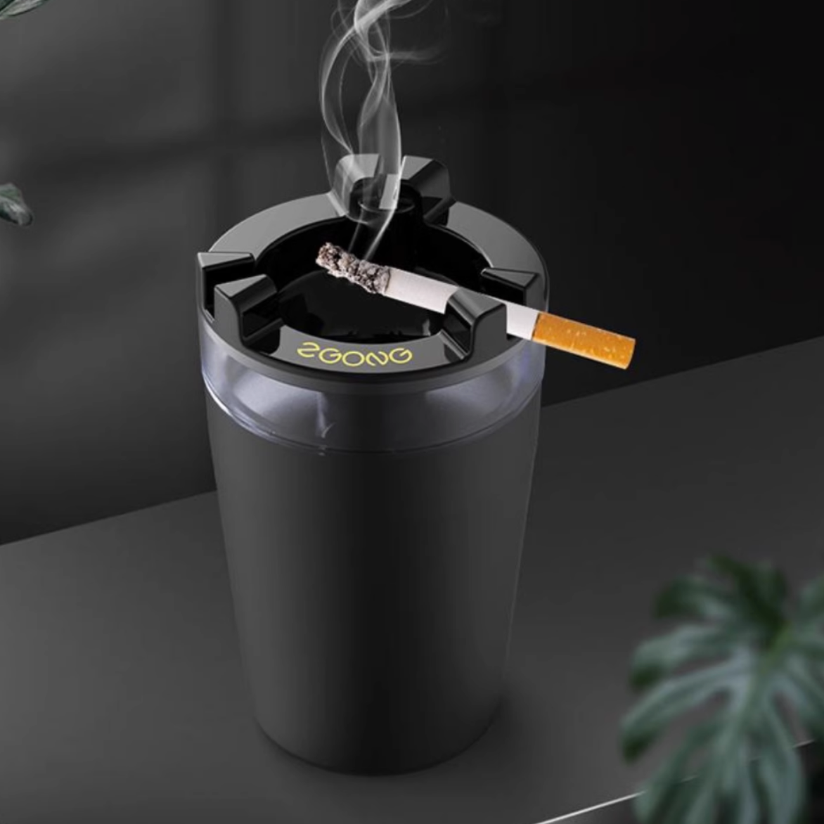 水タンク付き灰皿｜車載対応！オフィスやリビングにもぴったり