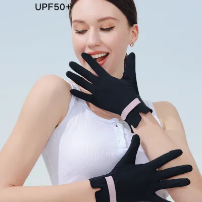 涼しいアイスシルク手袋！夏の女性にぴったり！紫外線対策！