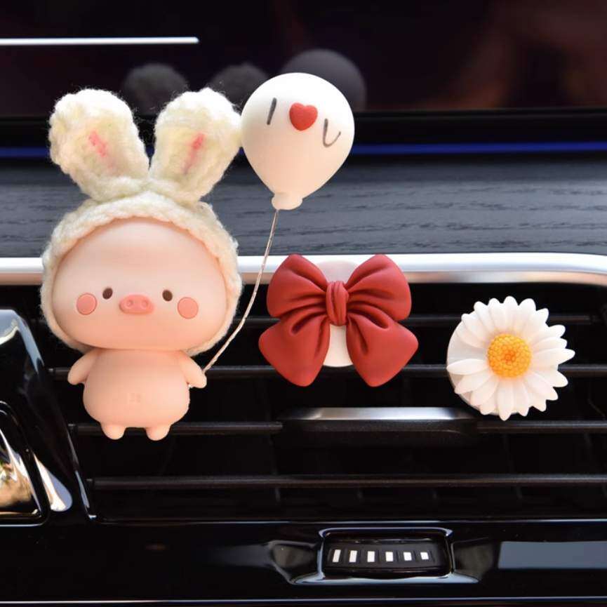 車用芳香剤！かわいいデザイン！エアコンの風で回転して香りを届ける！|undefined
