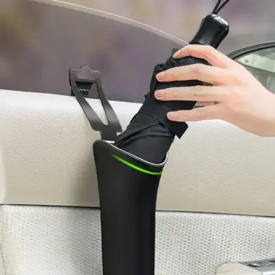 なんでもNANN 車用傘入れ！車載用傘ホルダー！簡単装着で、スッキリ収納できる！