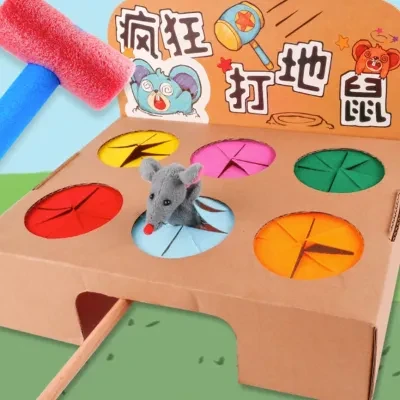 Sparkling もぐらたたきゲーム｜diy 家族みんなで楽しめる手作りおもちゃ