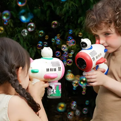 バブルマシン｜電動おもちゃ 豊かなバブル 遊びやすい