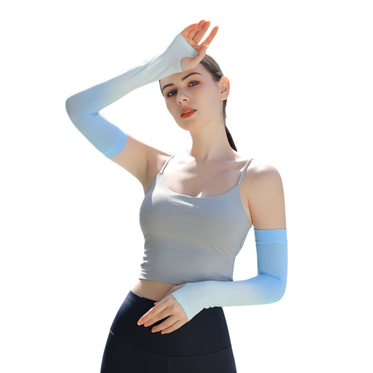 UVカットアームカバー｜夏にぴったりアームカバー。屋外での作業や野外活動をするときには、腕カバーが肌の保護を強化できます。|undefined