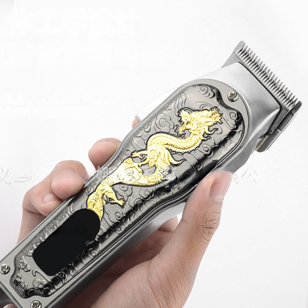HIENA｜フルメタルボディ デジタルディスプレイ 電動ヘアトリマー｜理美容器具|undefined