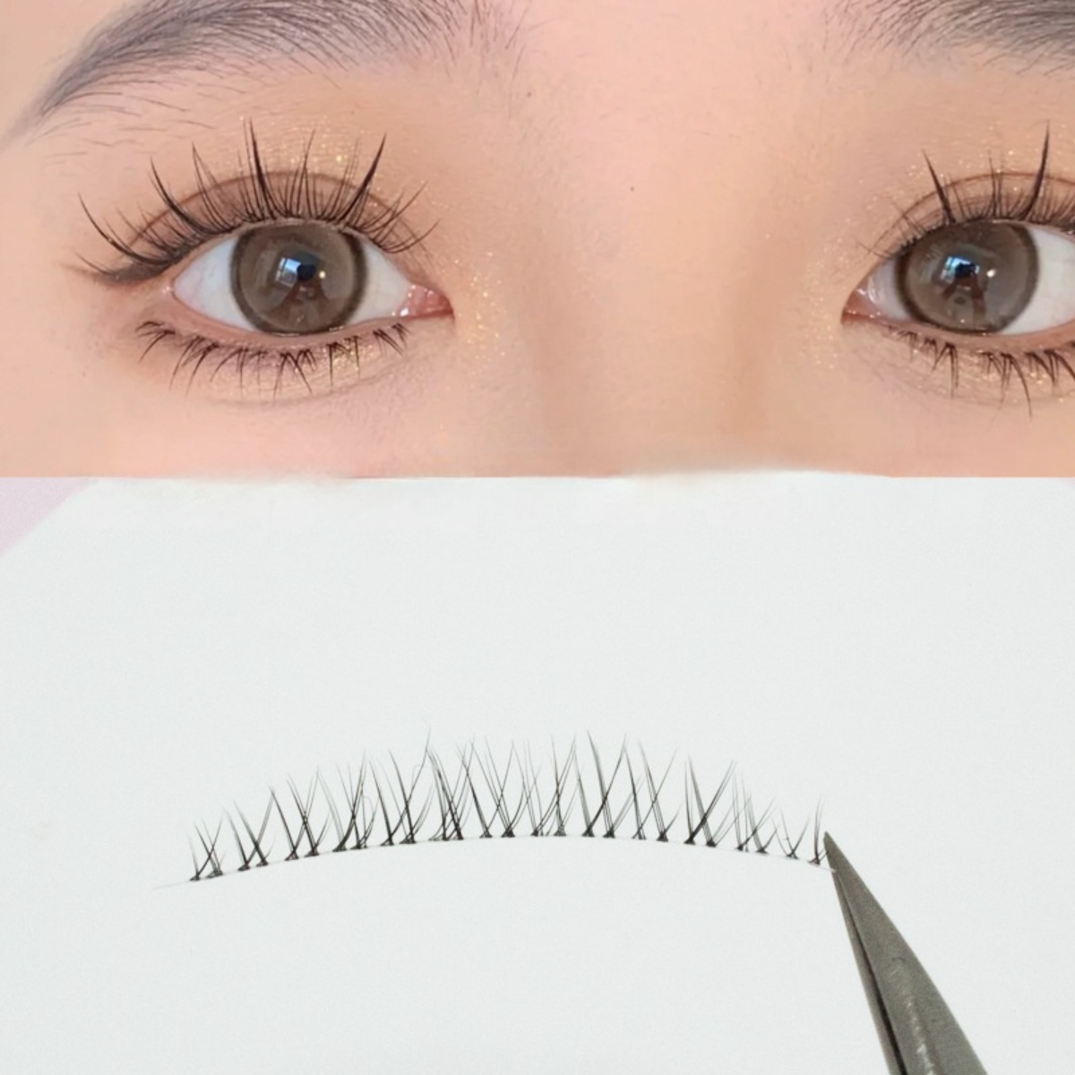 Amazon | Beauty7 グルーいらず 部分つけまつげ グルーフリー