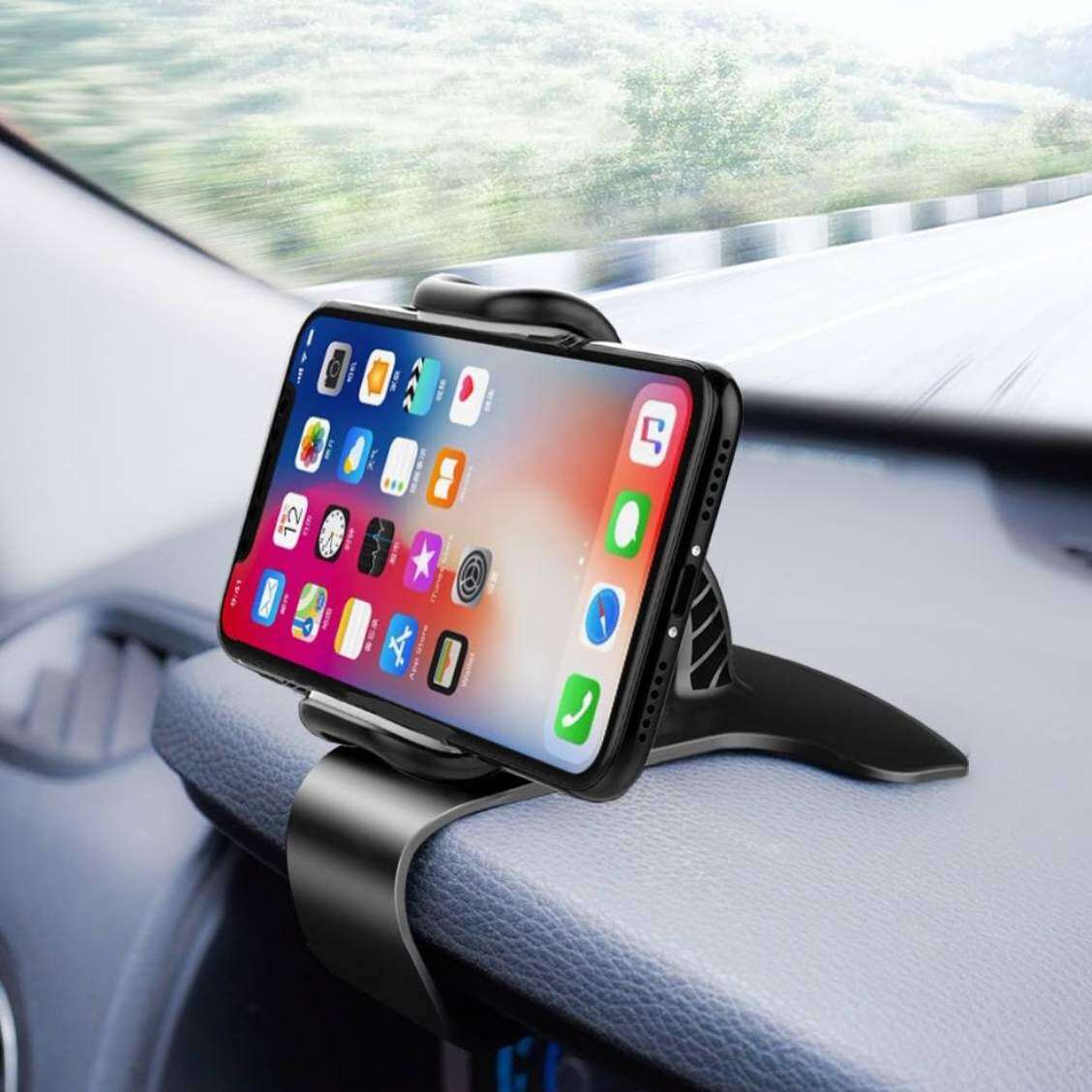 クリップ式 車用スマホスタンド｜着脱簡単・スマホ車載ホルダー