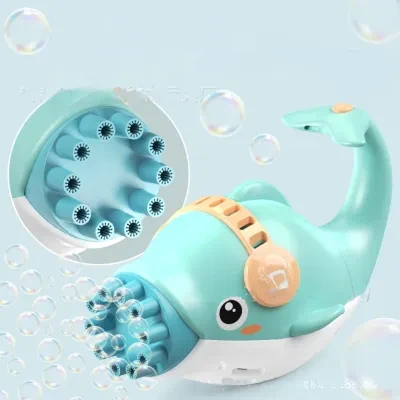 ドルフィンバブルガン｜シャボン玉製造機・外遊び・電動式シャボン・お子様も楽しめるグッズ