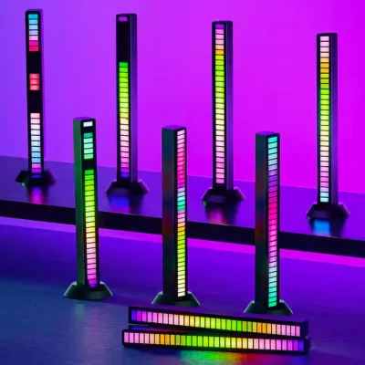 RGB音声制御LED輝彩ライト！