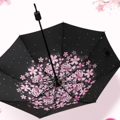 レディース日傘｜折り畳み日傘・収納に便利・紫外線対策・梅雨対策・UVカット完全遮光・韓国風
