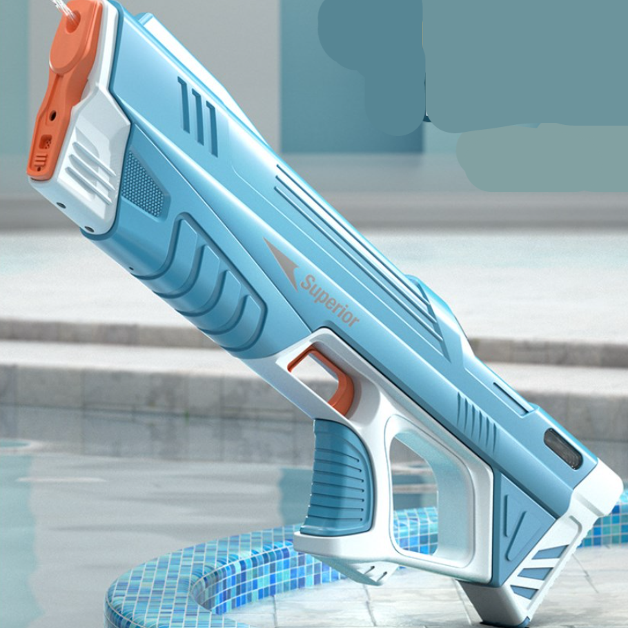 電動水鉄砲｜自動水吸水・USB充電式・水鉄砲合戦・夏の新作！家族でビーチで水遊び！|undefined
