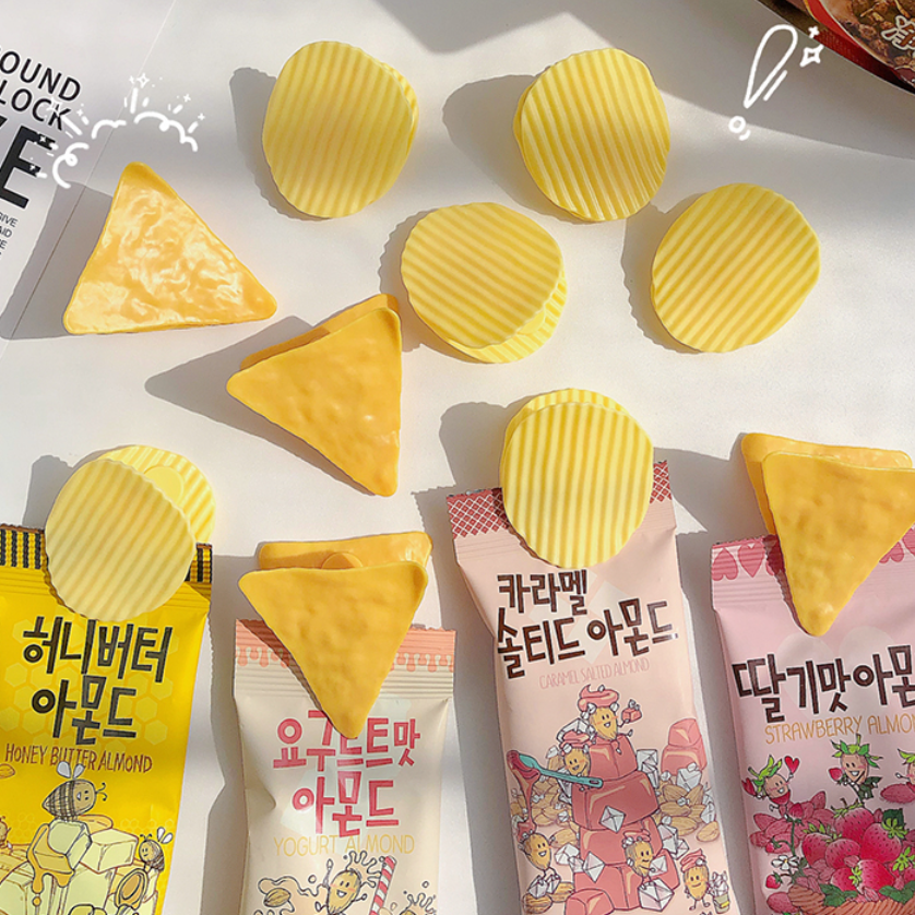ポテトチップス 袋止めクリップ｜食材保存・防湿・鮮度保ち・酸化防止・軽食保存・簡単にロック・かわいい造形|undefined