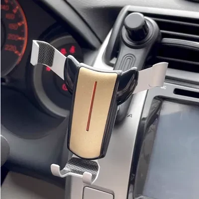 エアコン出口を遮らない車載スマホスタンド！カーナビホルダー！特別なフックで支えます！