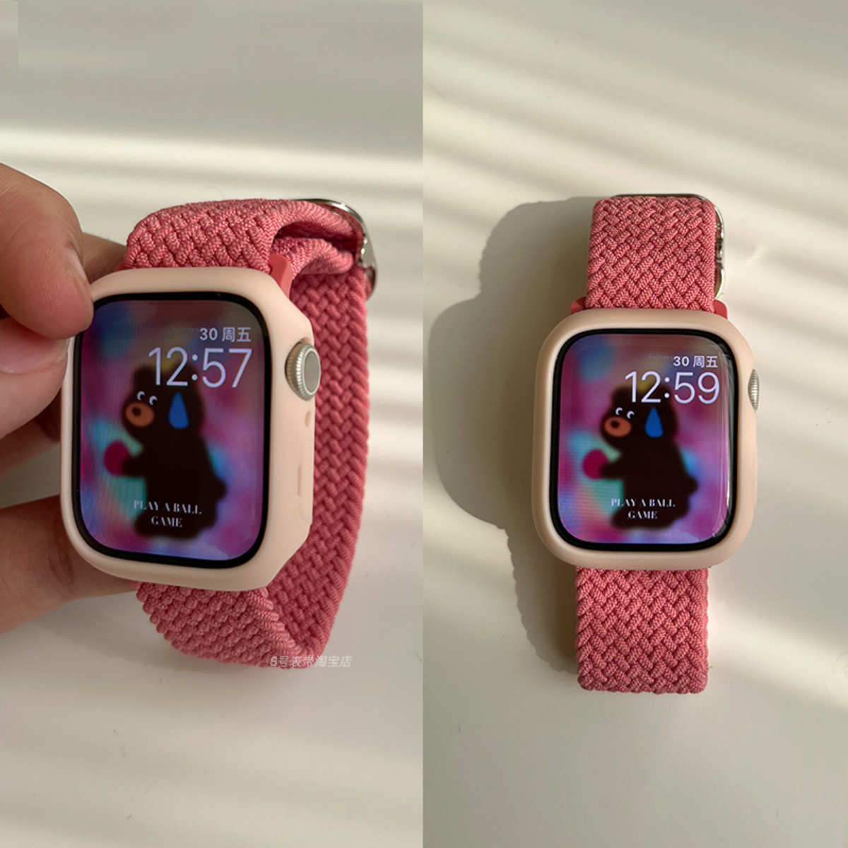 Apple Watchバンド丨伸縮式 長さ調整可能 編み込み 全機種対応|undefined