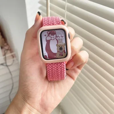 Apple Watchバンド丨伸縮式 長さ調整可能  全機種対応 カワイイ おしゃれ ファーション