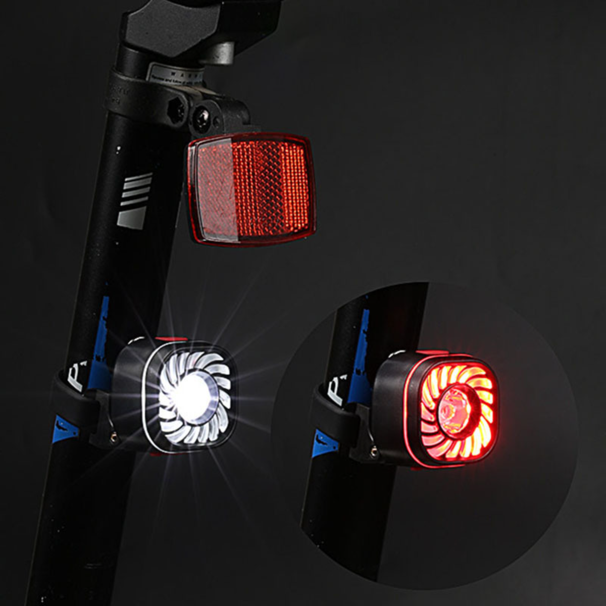 軽量多機能自転車ヘッドライト｜Type-C充電！アウトドアに最適！|undefined