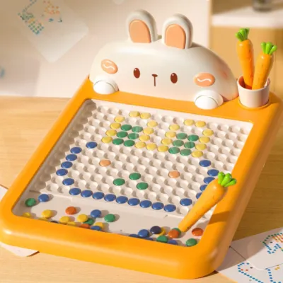 ウサギの磁気ボードパズル｜幼児教育に最適！集中力トレーニングにも！六一のプレゼントにもピッタリ！