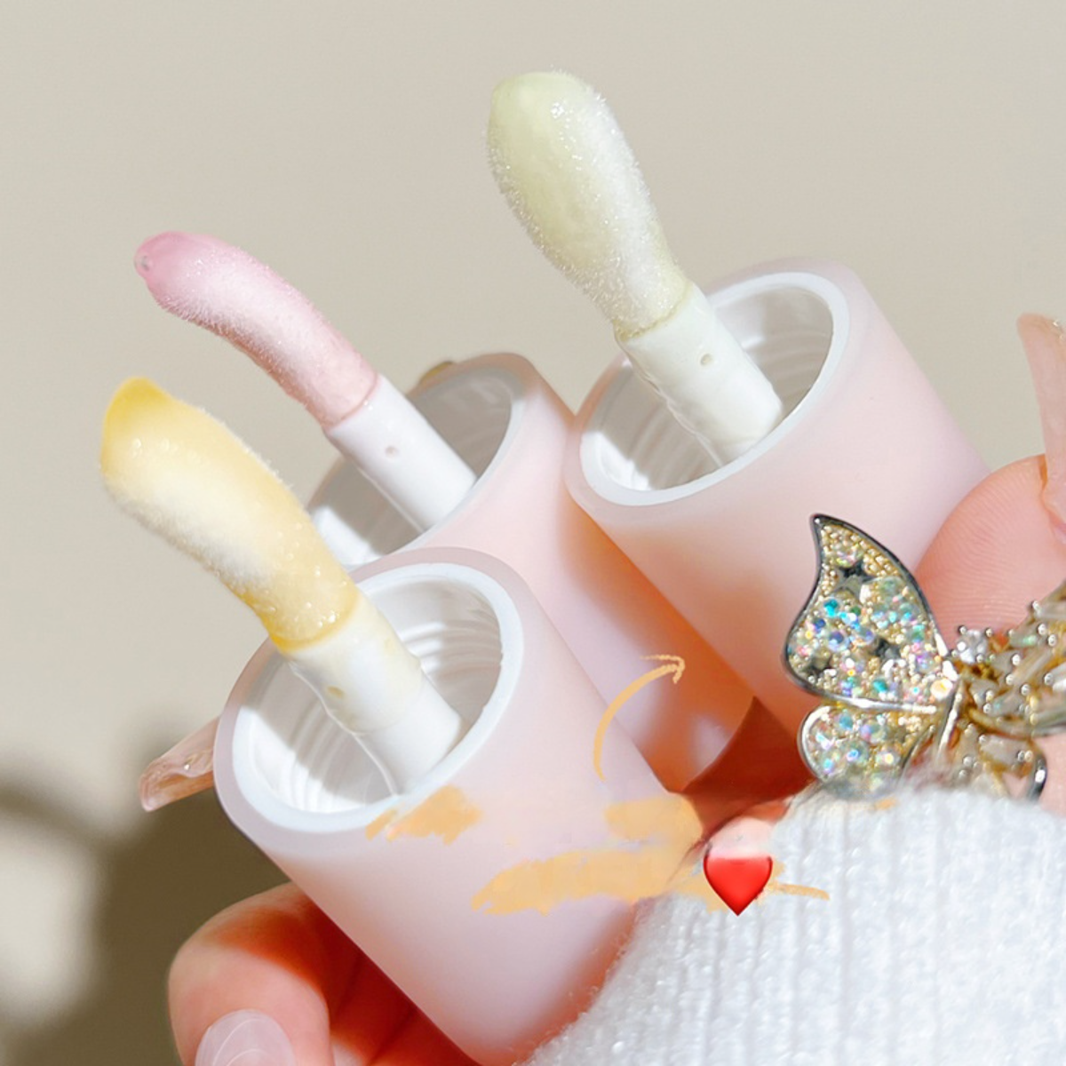 xixiリップティント｜リップスティック・みずみずしく透き通った唇に高品質で透明感があり、唇の縦ジワを包み込み、潤いを与え続けます。保湿と発色、両方備わります。|undefined